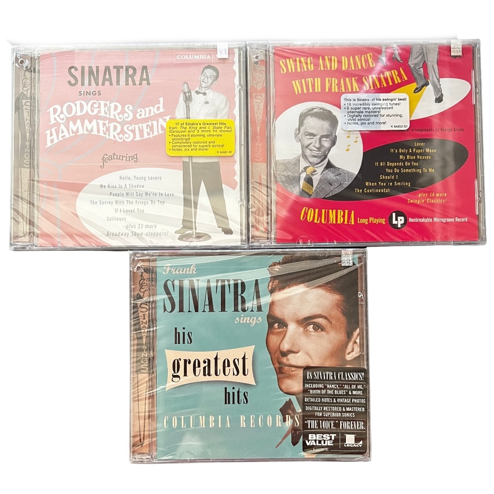 Frank Sinatra CD's Set of 3 Unopened/Factory Sealed - Picture 1 of 3